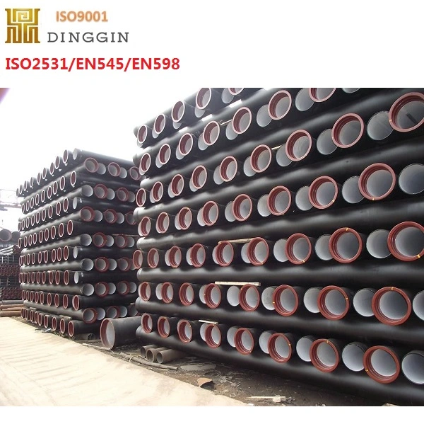 DN1600 Cement Lined ISO 2531 BS En 545 En598 Ductile Cast Iron Sewer Drain Pipe & Fittings Factory