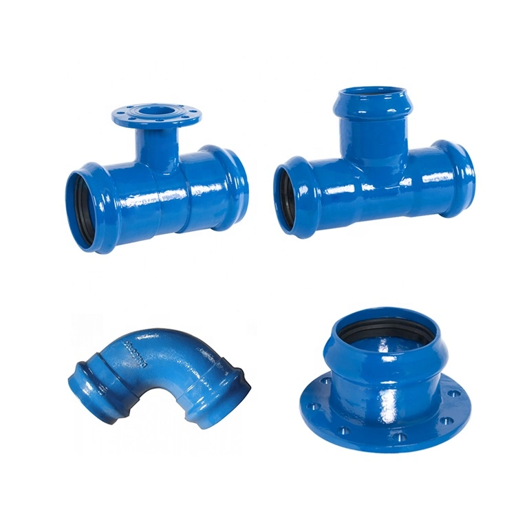 ISO2531 Ductile Cast Iron Dci Pipe Fitting for PVC Pipe