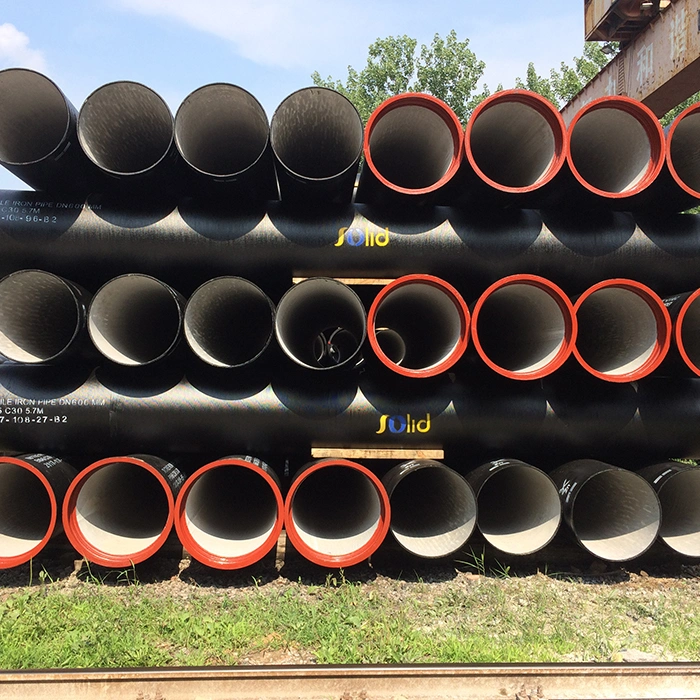 ISO2531 En545 En598 Class K7 K9 Water Pressure Ductile Iron Pipe