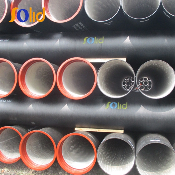 ISO2531 En545 En598 Class K7 K9 Water Pressure Ductile Iron Pipe